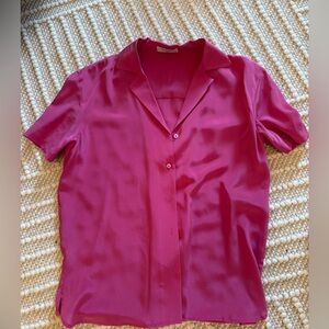 Babaton Aritzia - Silk Button Up - XXS - FREE SHIPPING